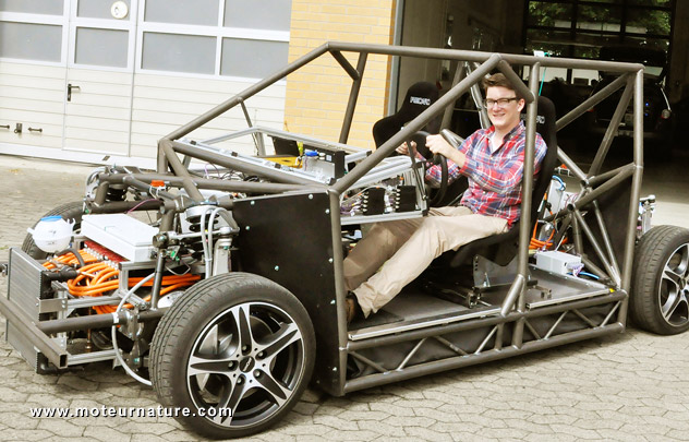 Un prototype électrique de 600 ch