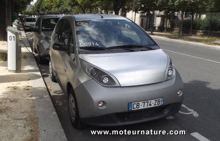 Bolloré Bluecar de l'Autolib à Paris