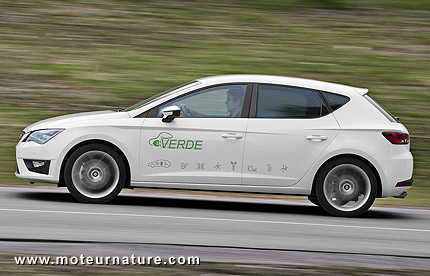 Prototype Seat Leon Verde hybride rechargeable