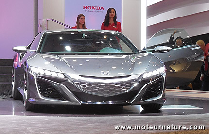 La supercar hybride d'Honda sera américaine
