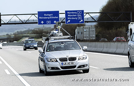 Bosch teste l'automatisme sur l'autobahn