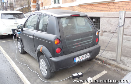 Voitures électriques à Oslo