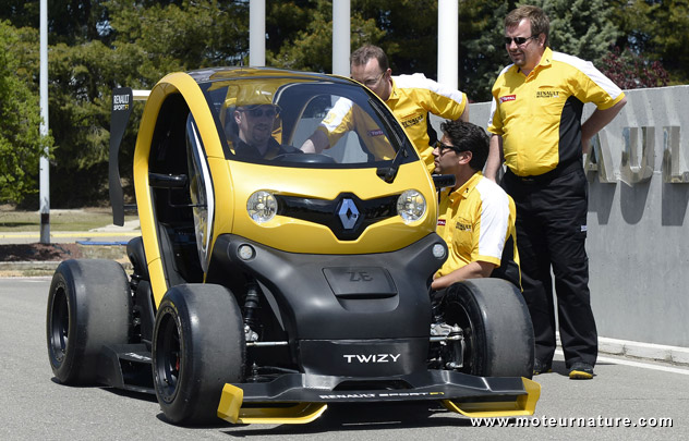 Le Twizy dopé à la sauce F1