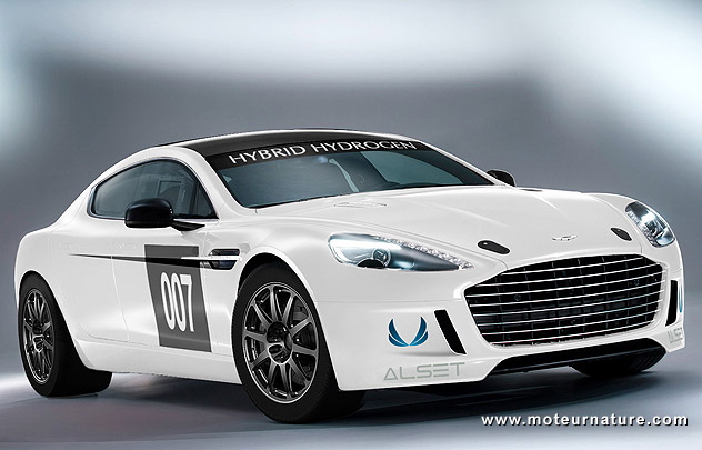 Une Aston Martin dopée à l'hydrogène pour le Nurburgring