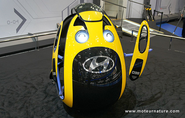 Hyundai E4U, un exemple de mobilité alternative