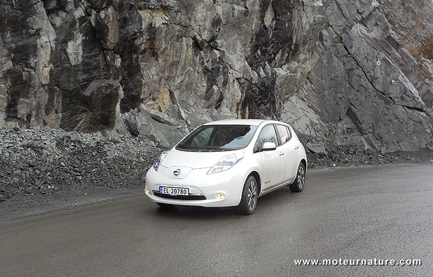 Nissan Leaf électrique en Norvège