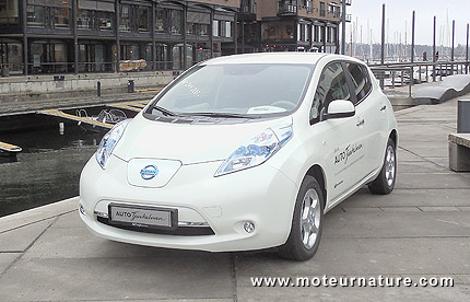 La Nissan Leaf avec la batterie en location