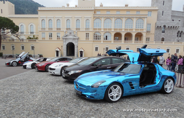 Supercars électrique à Monaco