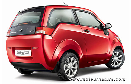 Mahindra e2o électrique