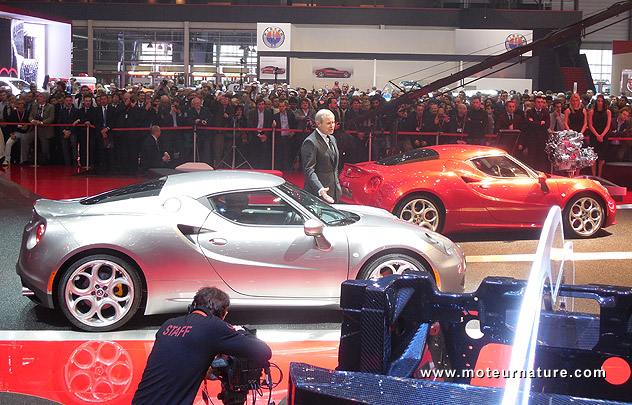 La plus belle voiture de l'année est une Alfa Romeo 4C