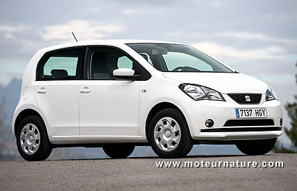 Lancement de la Seat Mii GNV