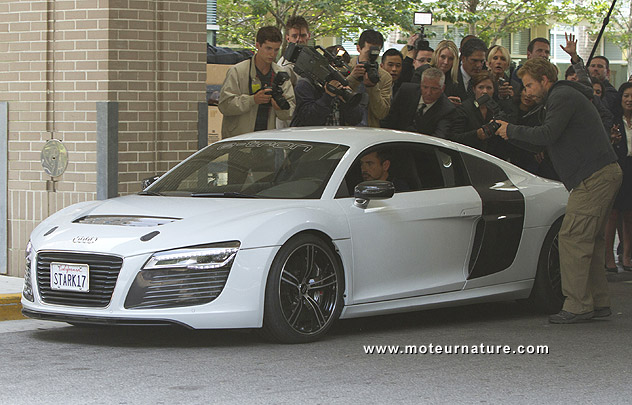 L'Audi R8 e-tron sera dans Iron Man 3
