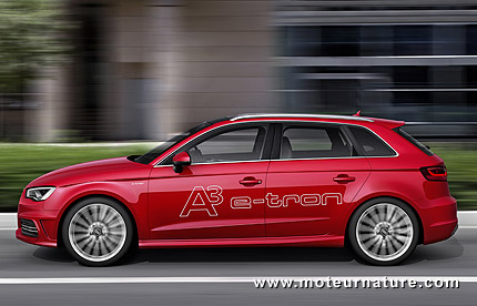 Audi A3 e-tron hybride rechargeable