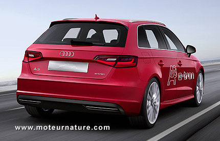 Audi A3 e-tron hybride rechargeable