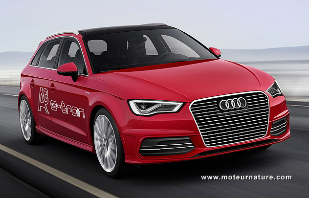 Audi A3 e-tron hybride rechargeable