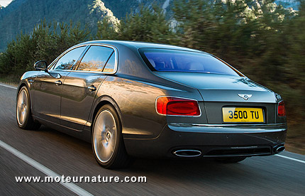 Bentley Flying Spur, avec 3 hauteurs de fonctionnement