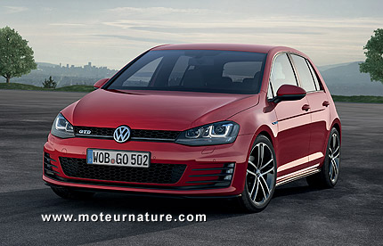 VW Golf GTD, plus performante et plus propre