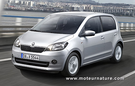 Après la Up, la Skoda Citigo Greentec CNG roule aussi au gaz