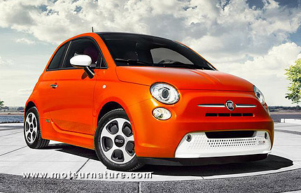 La Fiat 500e est la voiture la plus énergie-efficiente du monde